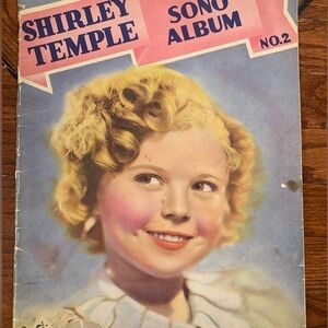 Vintage 1936 Shirley Temple Songe Book 2